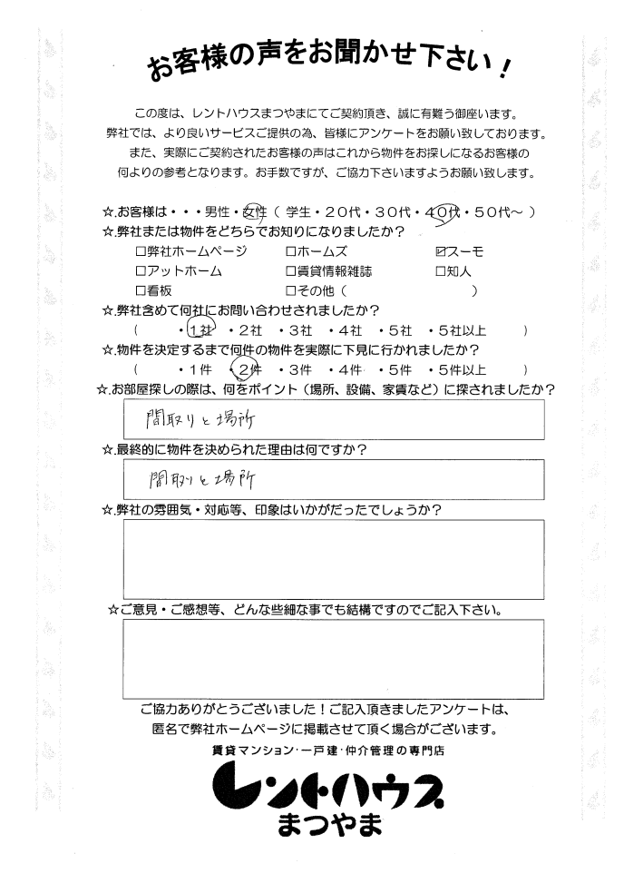 ミツワ市駅西ビル401 神野様