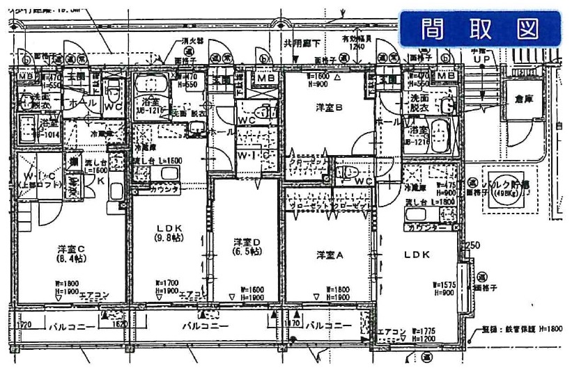 間取図 t172