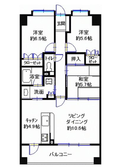 t46 間取図-3