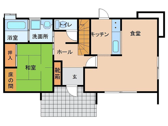 間取図1F