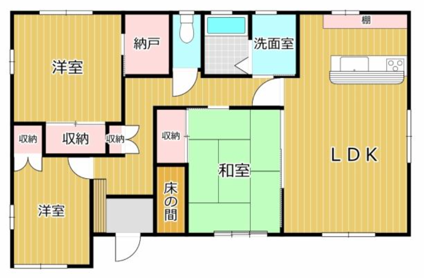 間取図k18029