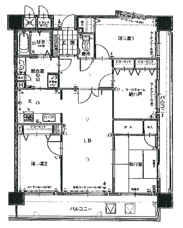 間取図 m76