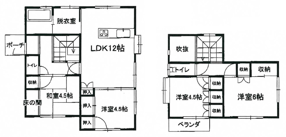 間取図 k09