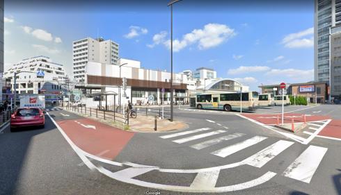 ひばりヶ丘駅 バス付近