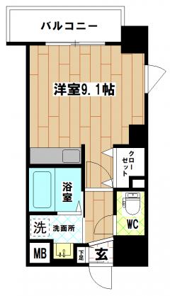 アピアランス南小倉 3号室