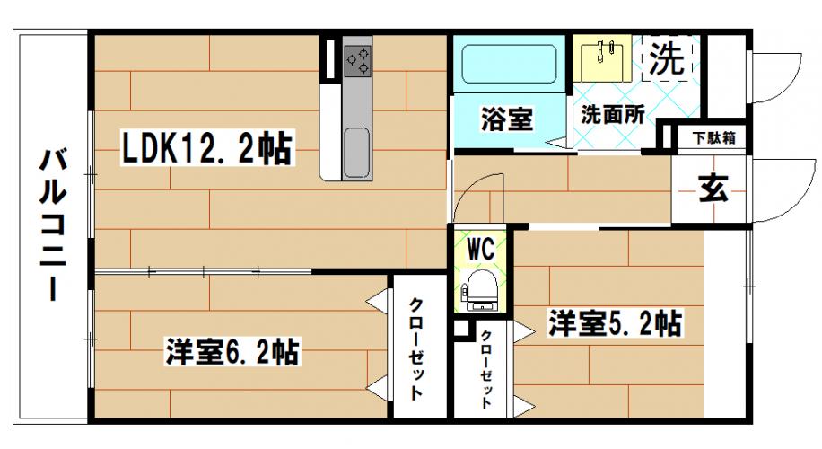 中井4丁目新築賃貸マンション 5号・7号2LDK
