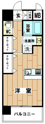 キャトルセゾン中井 5号室