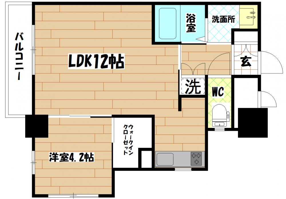 Erde三萩野 5号室