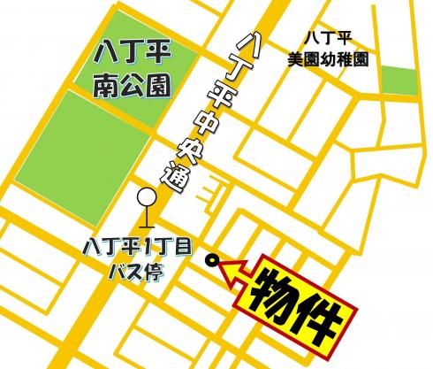 八丁平5丁目30-60地図