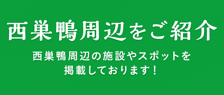 西巣鴨周辺をご紹介