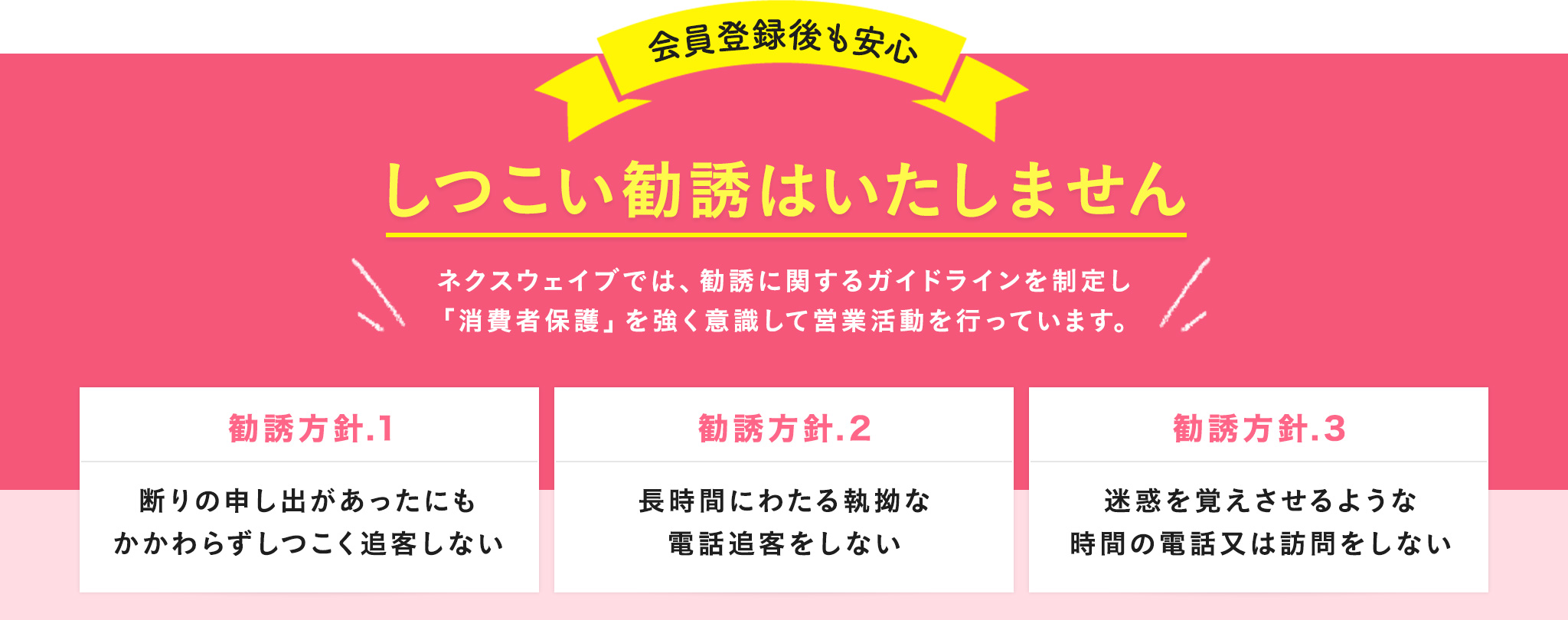 勧誘方針