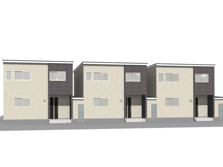 20190116-北安田賃貸住宅B棟パース