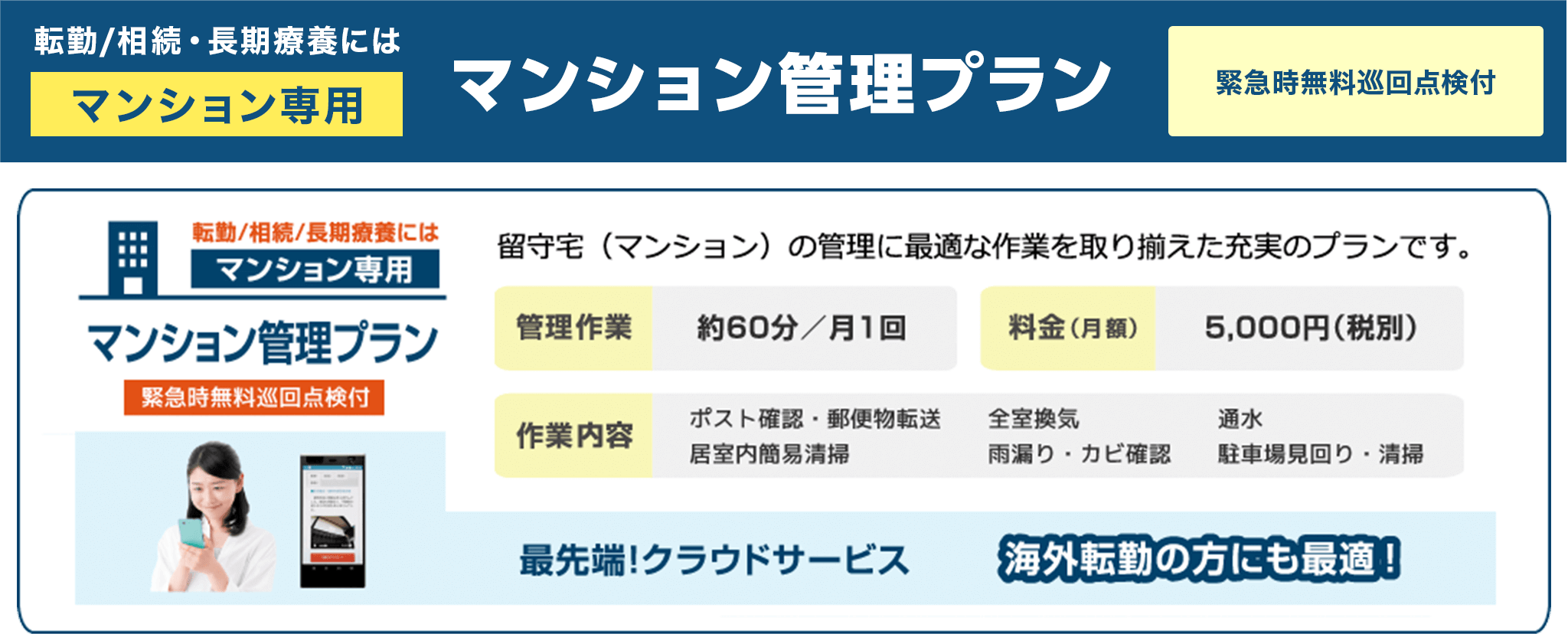 マンション管理プラン