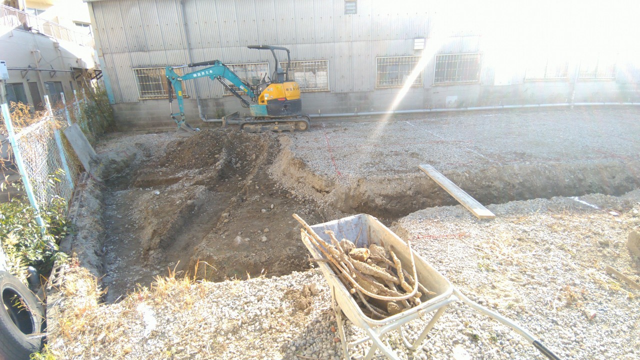 東大阪11 掘削工事-2