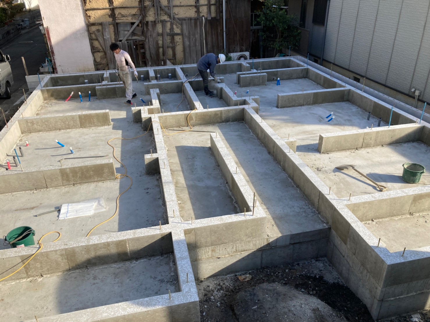 堺4 基礎完成・パッキン-1