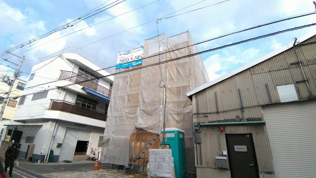 東大阪11 木躯体工事-1