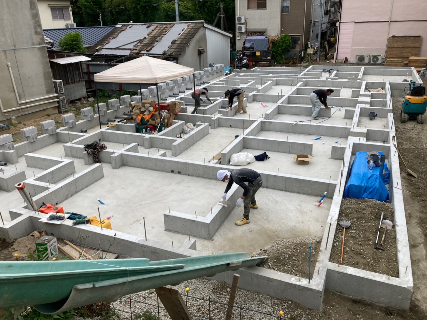 豊中2 基礎完成-4