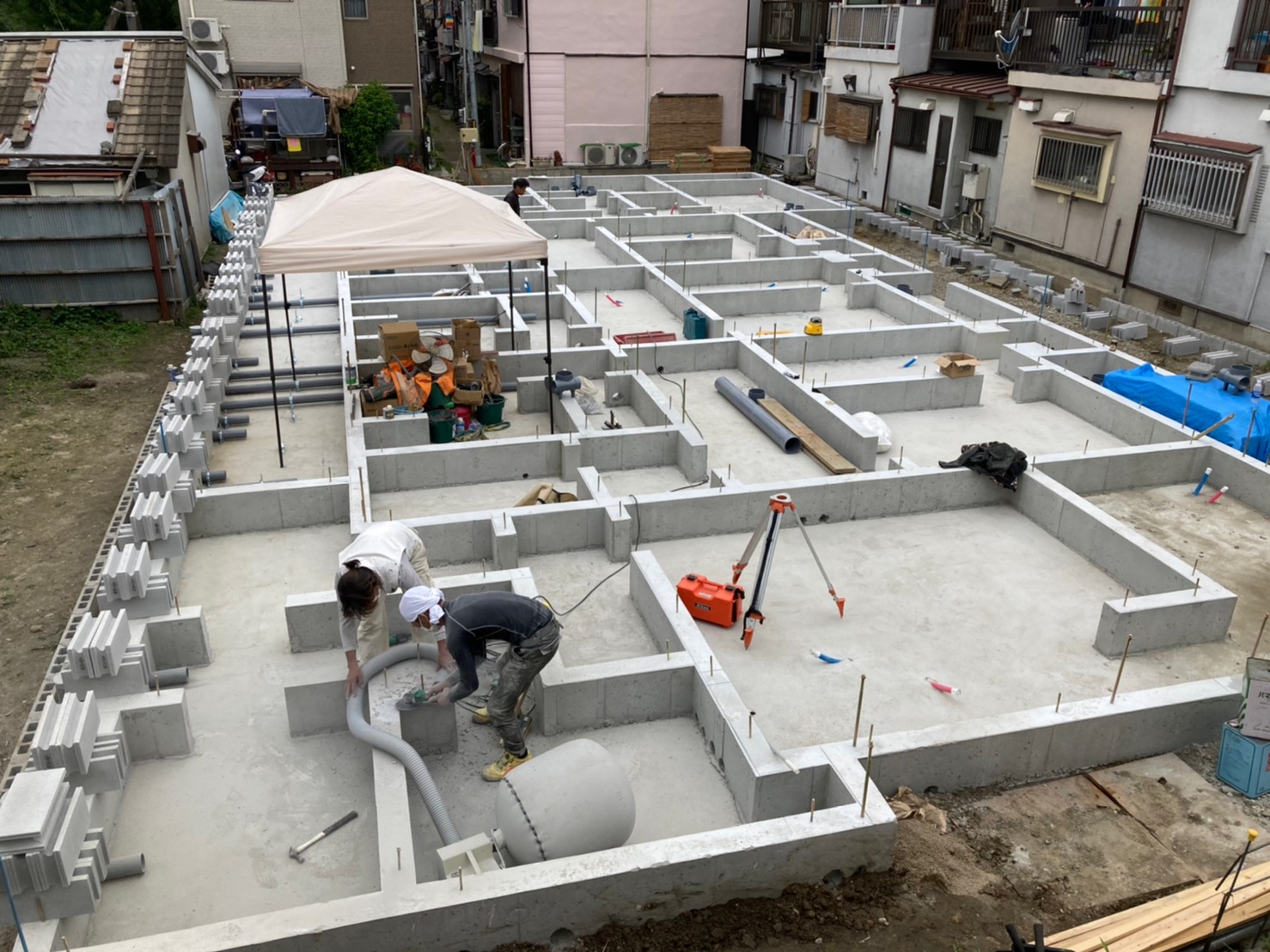 豊中2 基礎完成-5