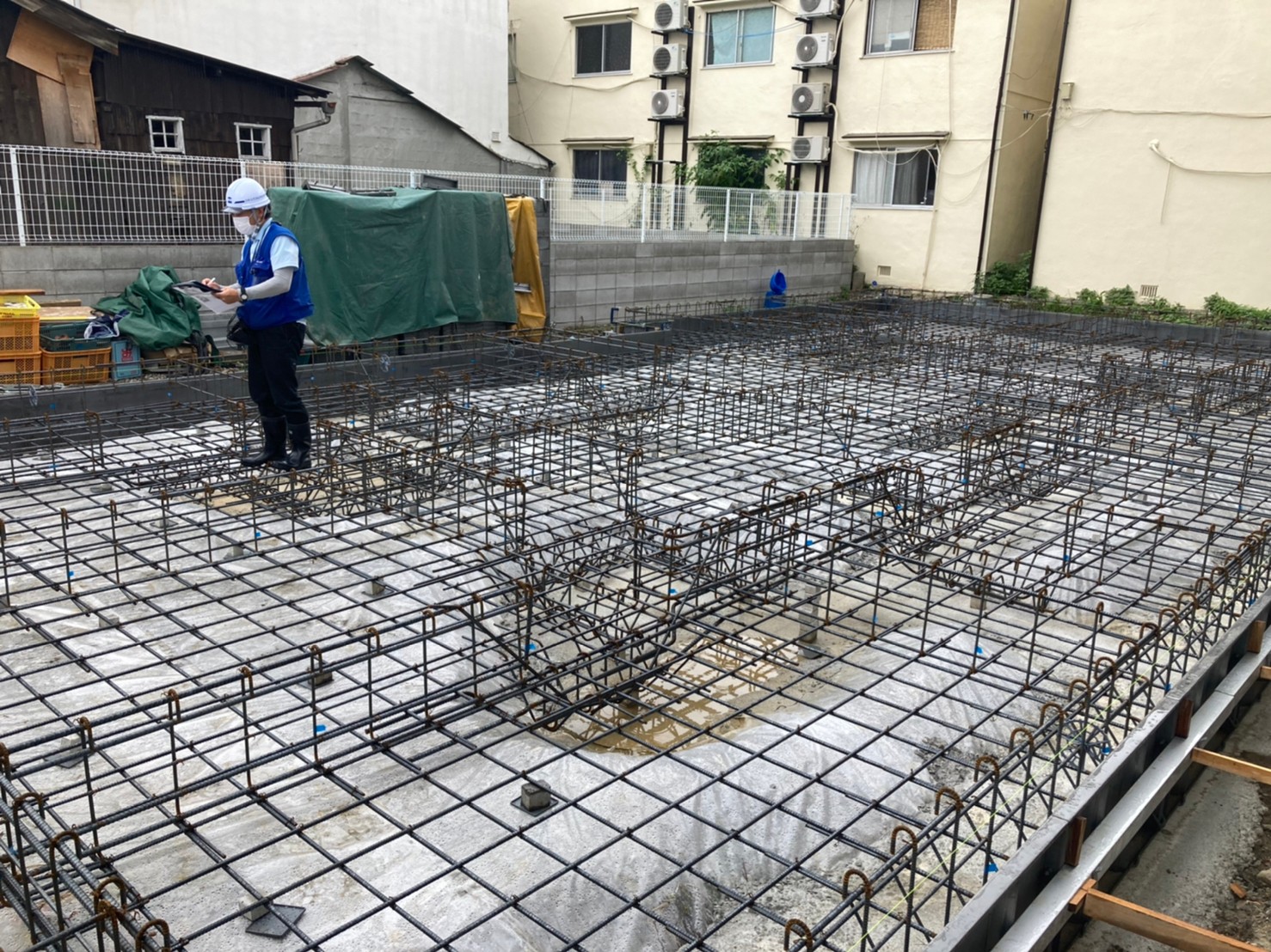 生野区鶴橋 配筋・土間コン-6