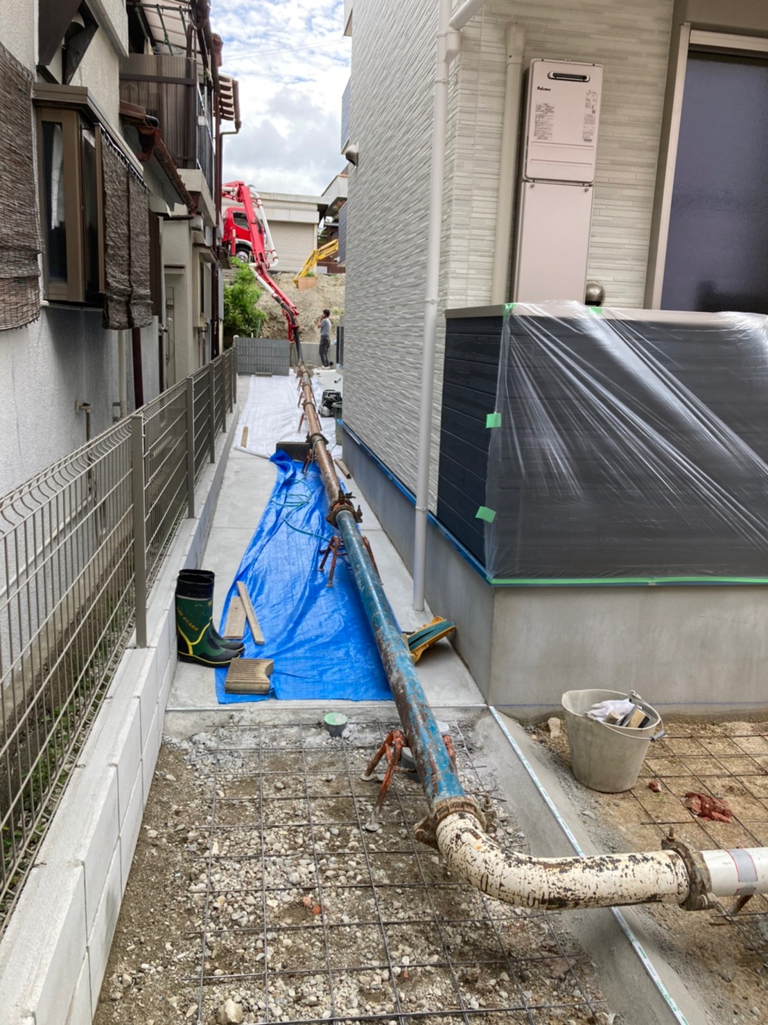 豊中2 水道メーター・外構工事ほか-7