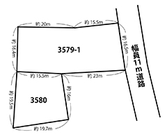 水海道橋本町 売地932.22㎡(281.99坪)