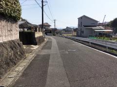 売地 森売戸建 道路