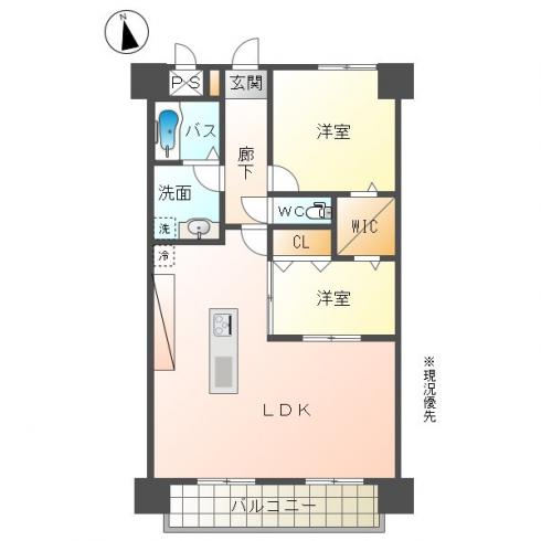 売マンション 間取 グリーンメゾン鶴羽