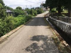 売地 道路 由布市湯布院町中川