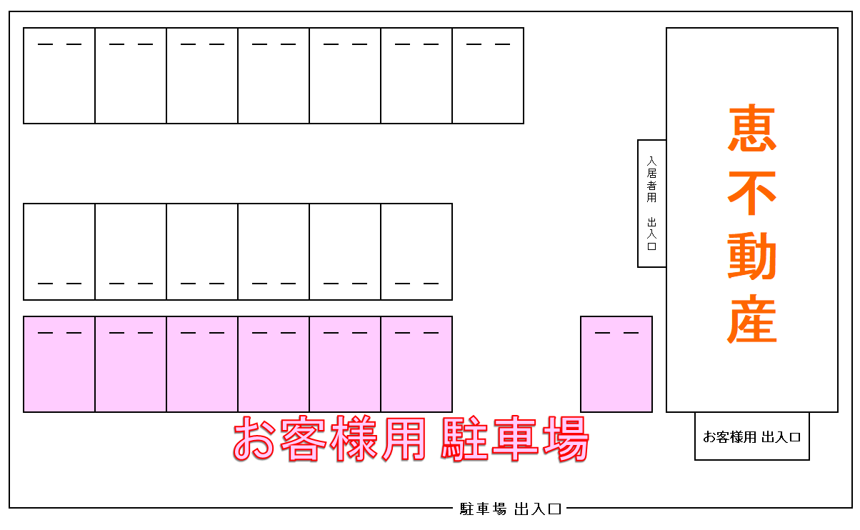駐車場配置図