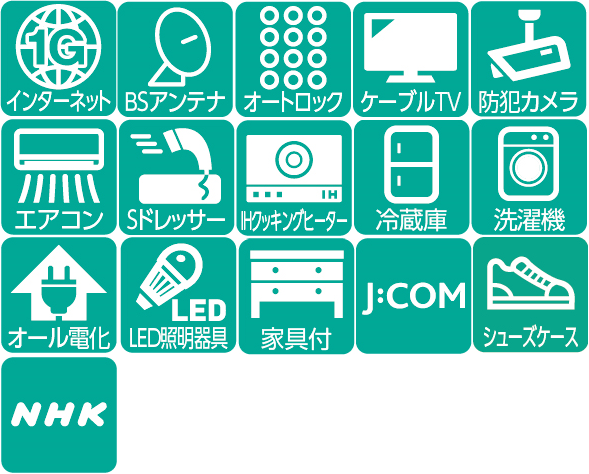 グランデージ設備