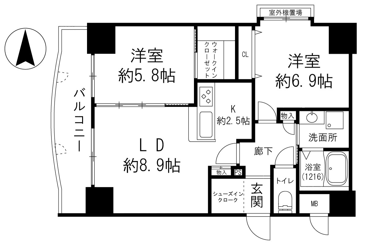 サンシャイン三宮二番館1005号室
