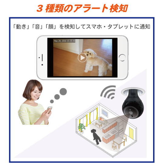 電球型見守りカメラ(パンフレット)2