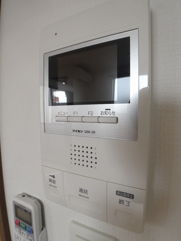 モニター付きインターホン