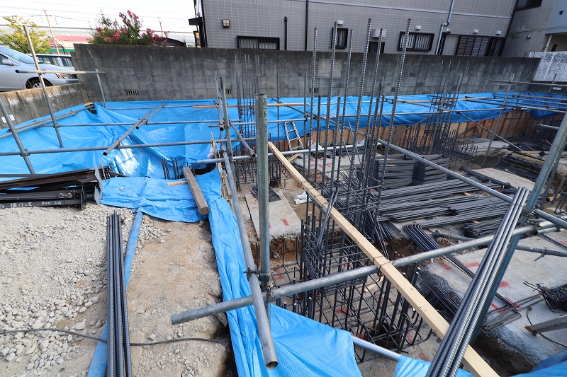 A内浜 基礎配筋-3