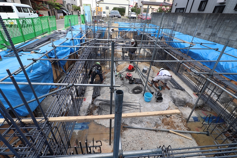 A内浜 基礎配筋-7