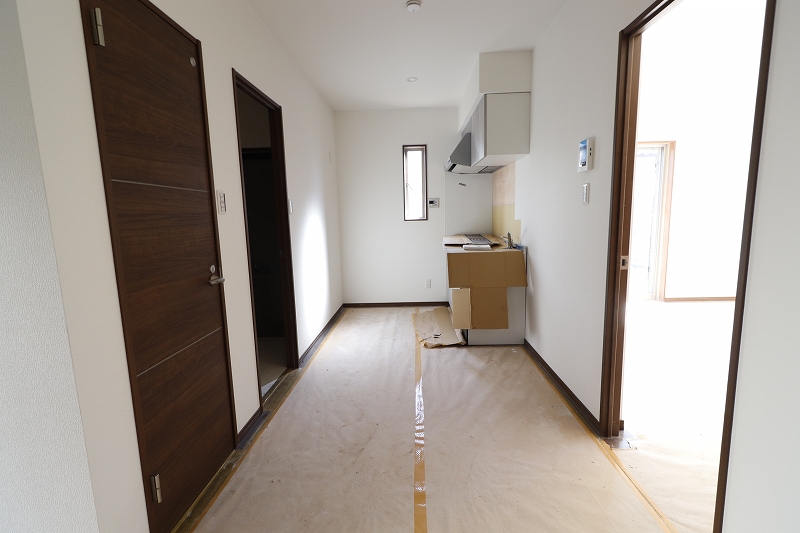 堺様邸 足場外れ・クロス建具-10