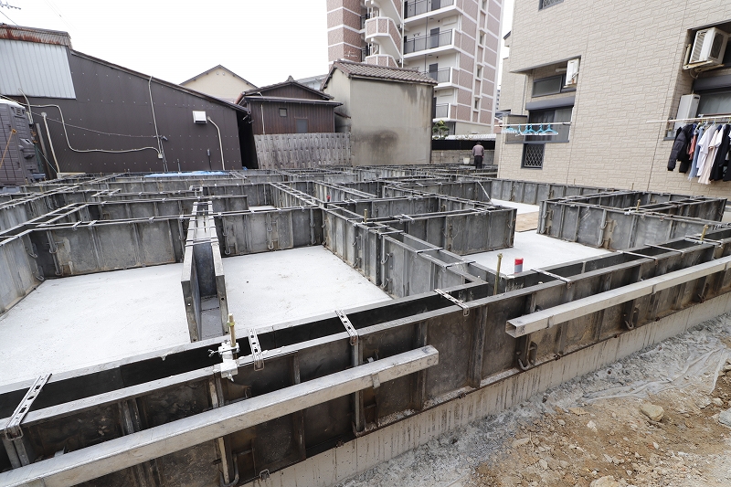 美野島11 立上り・基礎完成-1