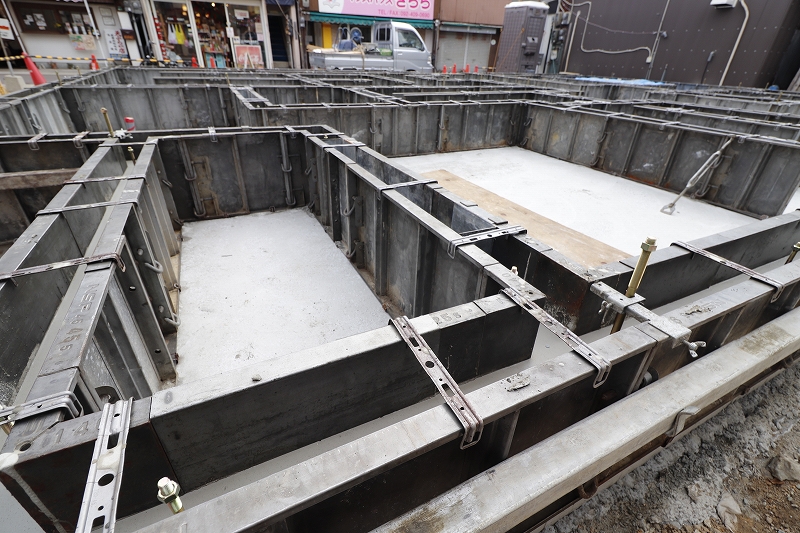 美野島11 立上り・基礎完成-2