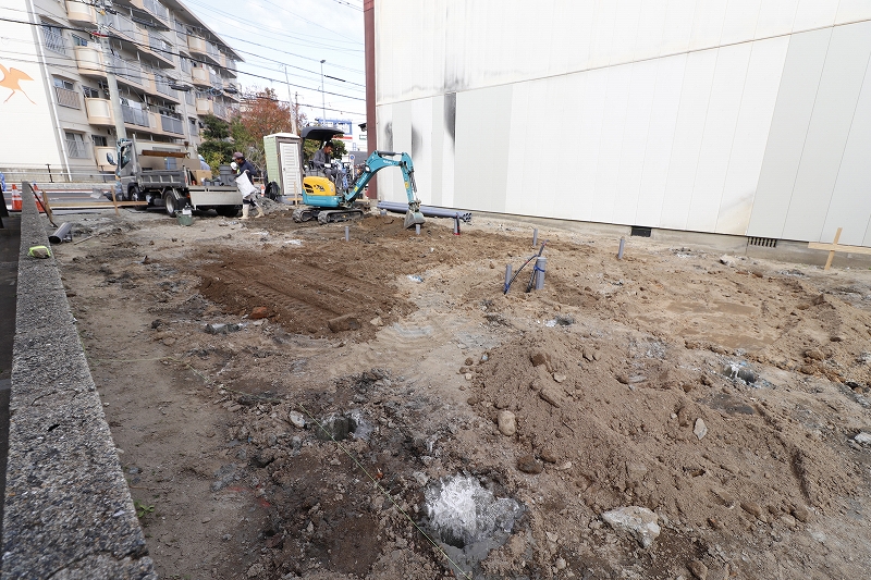 姪浜26 基礎杭・埋設-11
