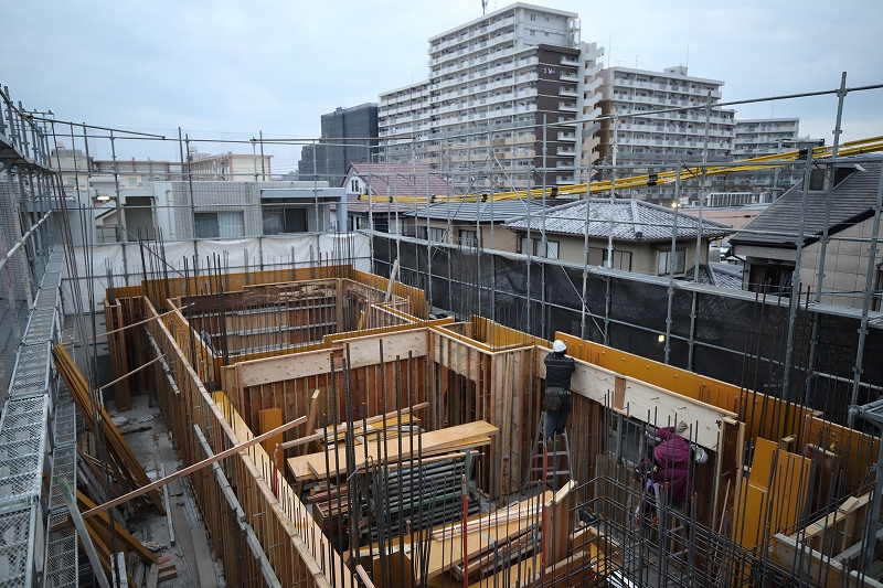 A内浜 2階配筋型枠-5