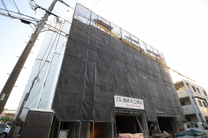 A内浜 4階型枠解体・2階造作