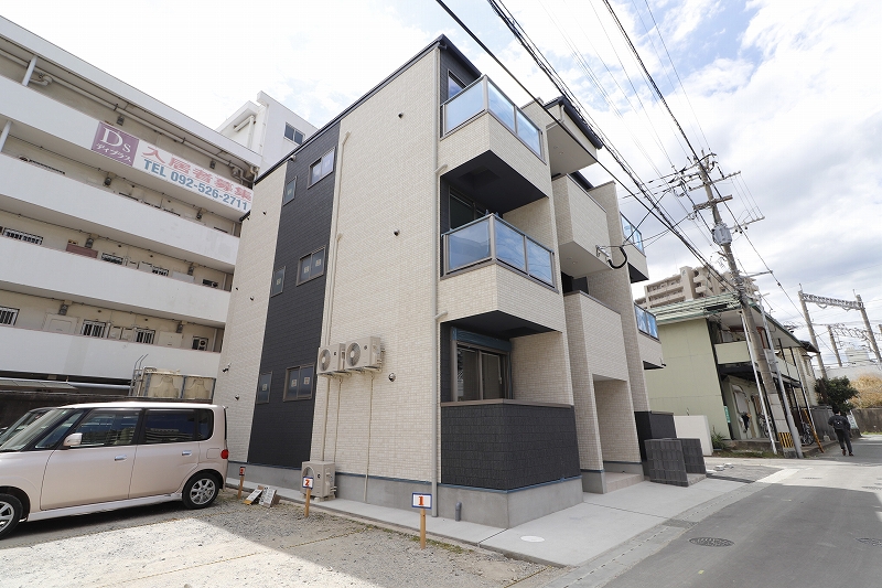 吉塚8 外構・シート-2