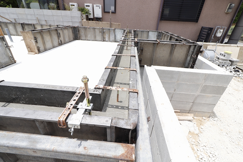 小田部1 基礎完成-21