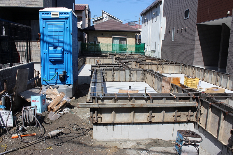 名島3 基礎完成-3