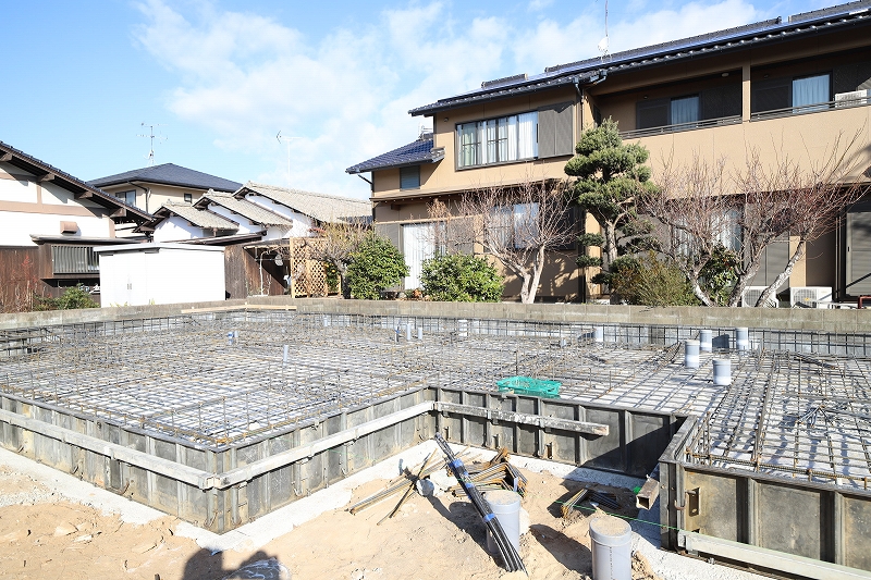 古賀2 配筋・土間コン打設-5