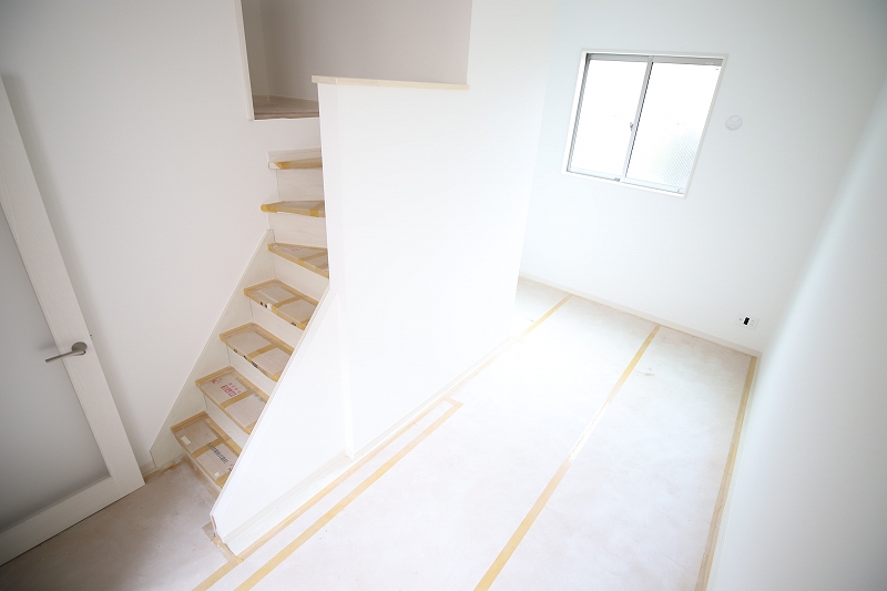 堅粕9 器具建具・ゴミ置き場施工中-11