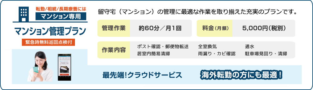 マンション管理プラン