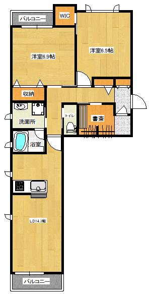 高砂2LDK 105