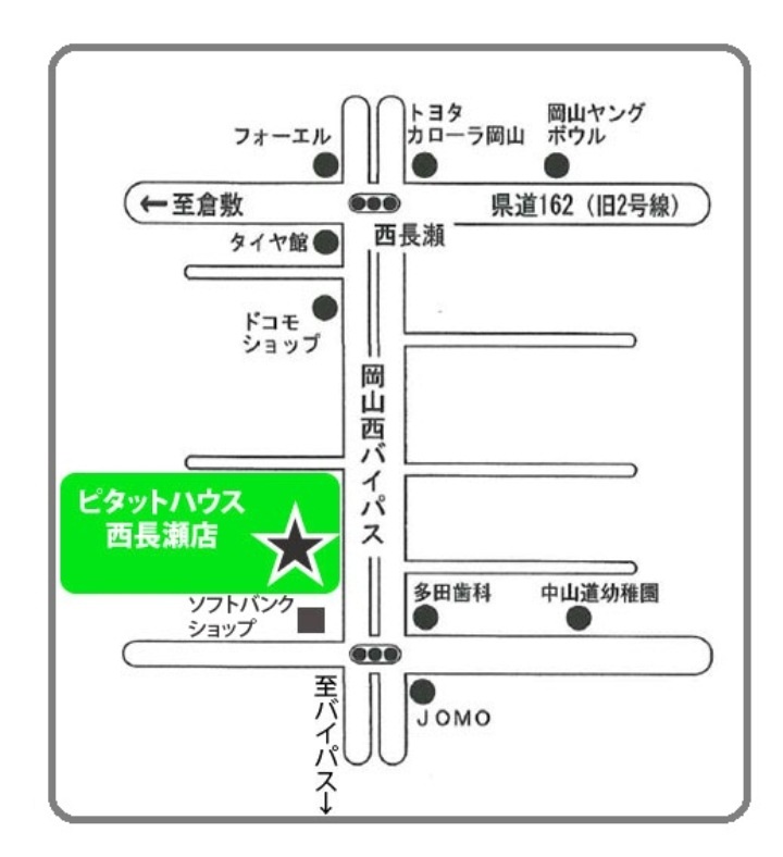 西長瀬店地図