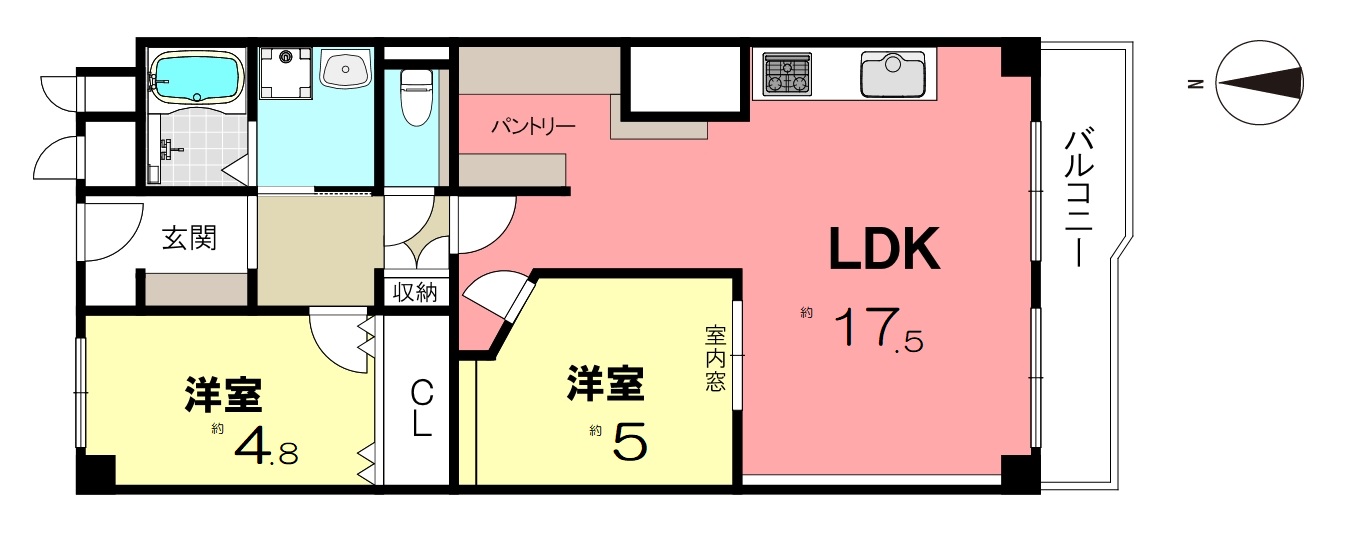 桂川ハイツ1号館60